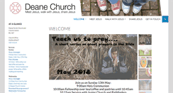 Desktop Screenshot of deanechurch.org